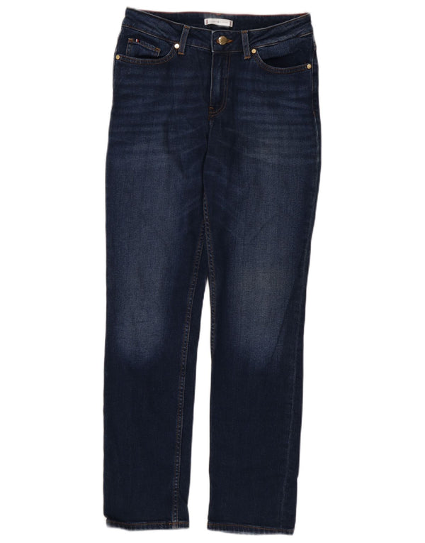 Tommy Hilfiger Dame Rom RW Straight Jeans W28 L30 Marineblå Bomuld