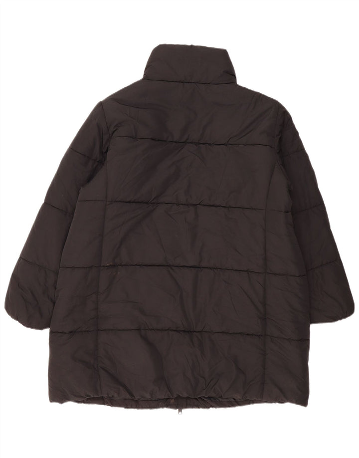 Marks & Spencer Polstret jakke til kvinder UK 20 2XL Sort Polyester