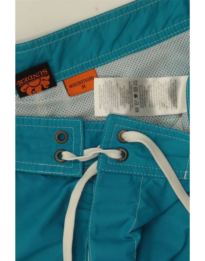 Sundek Herre badeshorts Medium Blå Nylon