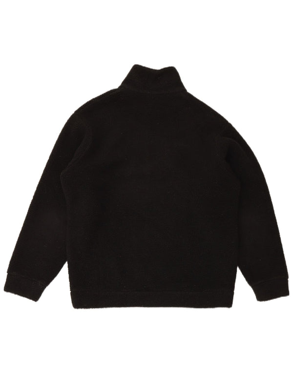 North Sails Herre Fleece Jumper med lynlås, lille sort polyester
