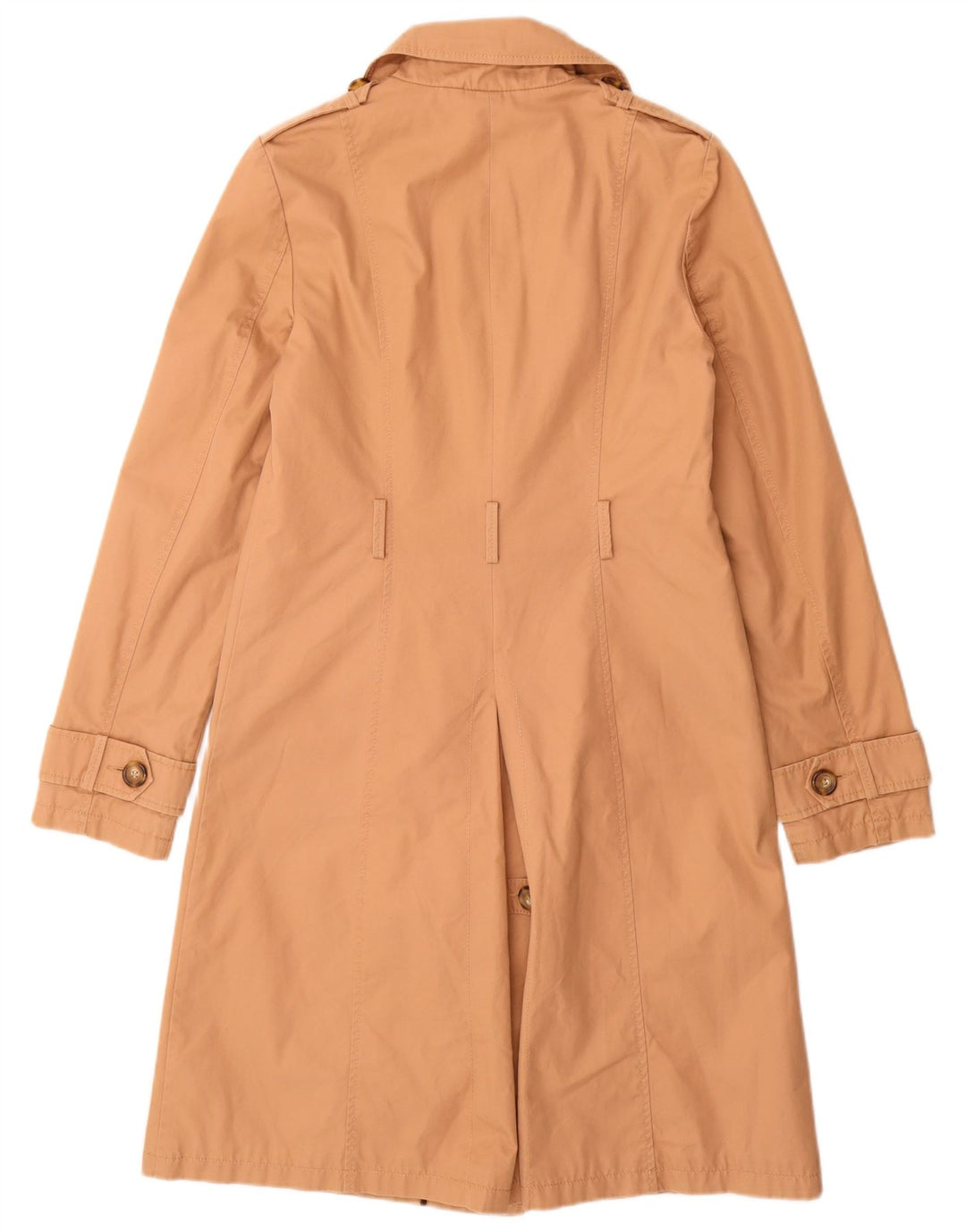 Tommy Hilfiger Trench Coat til kvinder UK 10 Lille Beige Bomuld