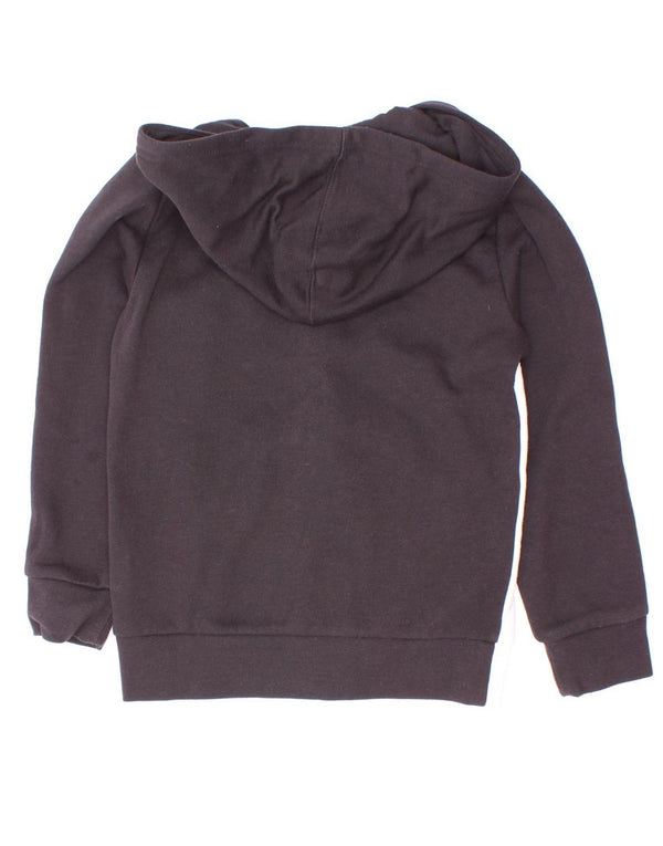 Champion Boys grafisk hættetrøje med lynlås 7-8 år Small Black Colourblock