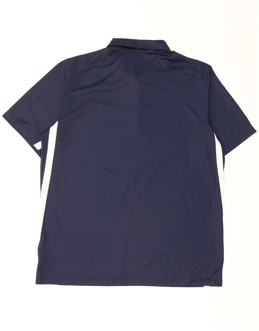 Nike Dri Fit poloshirt til mænd, stor marineblå colourblock polyester