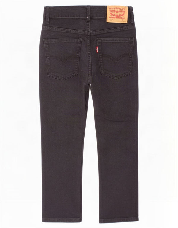 Levi's Boys 510 Skinny Jeans 9-10 år W26 L20 sort bomuld