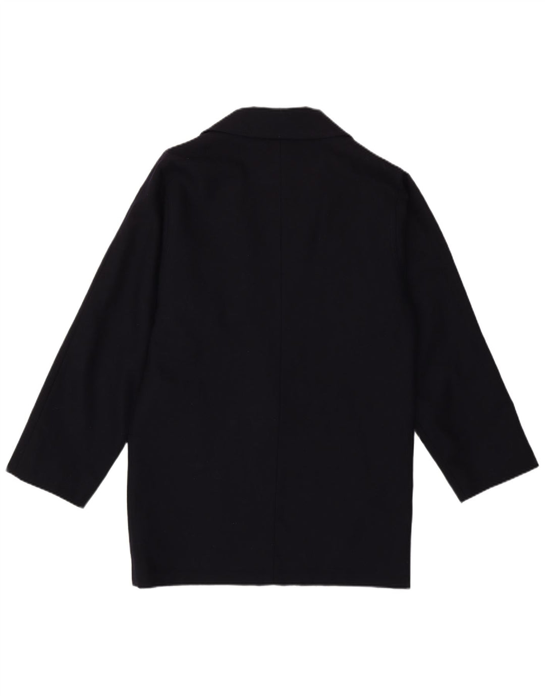 Laura Ashley Dame 2 Button Blazer Jacket UK 10 Small Navy Blue Wool