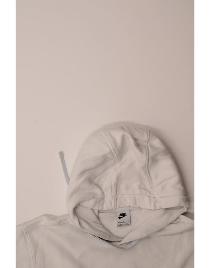 NIKE Mens Graphic Hoodie Jumper Large White Cotton Vintage Nike and Second-Hand Nike from Messina Hembry 