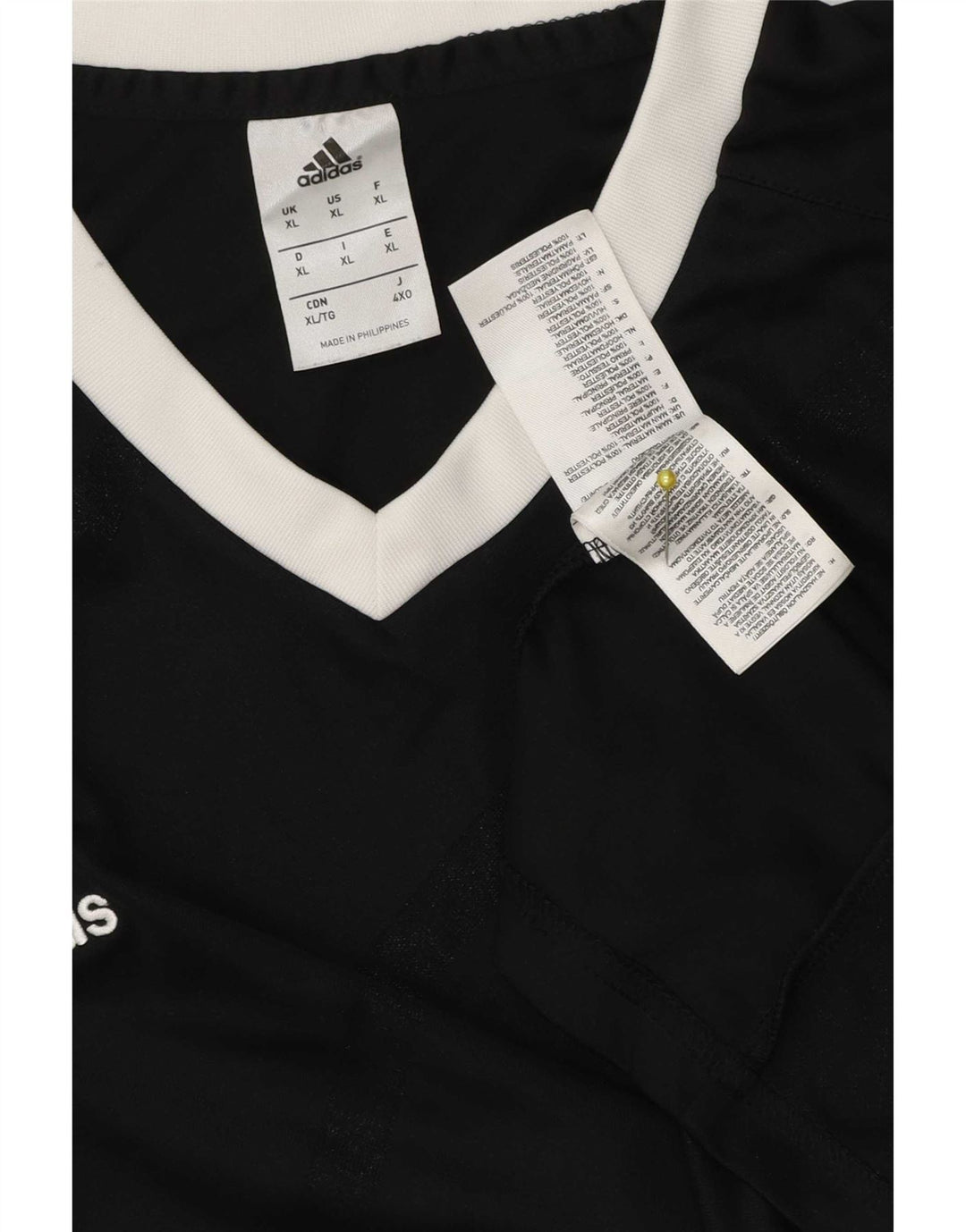 Adidas Herre Climalite T-Shirt Top XL Sort Polyester