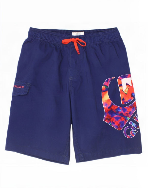 Quiksilver drenge grafiske badeshorts 9-10 år Små marineblå