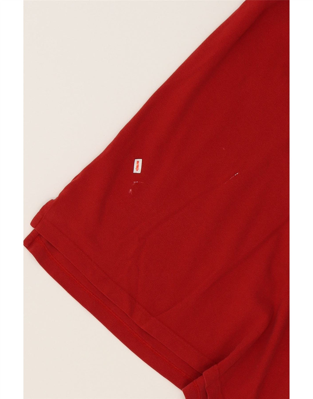 TOMMY HILFIGER Mens Polo Shirt XL Red Cotton Vintage Tommy Hilfiger and Second-Hand Tommy Hilfiger from Messina Hembry 