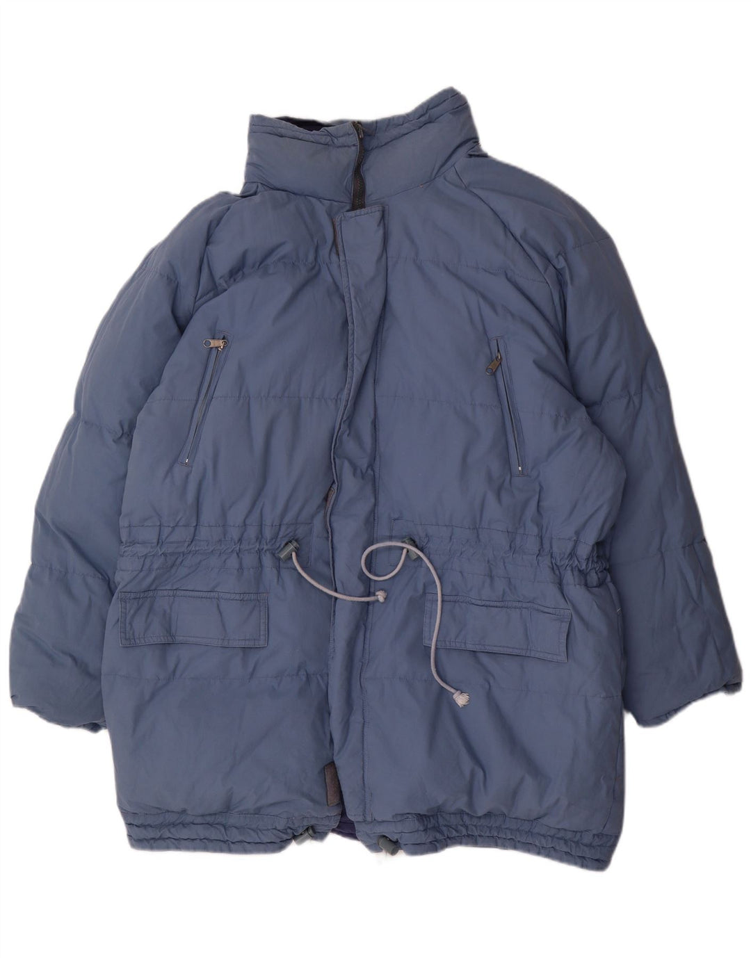 DIADORA Herre Loose Fit Vendbar polstret jakke UK 38 Medium Blue Cotton