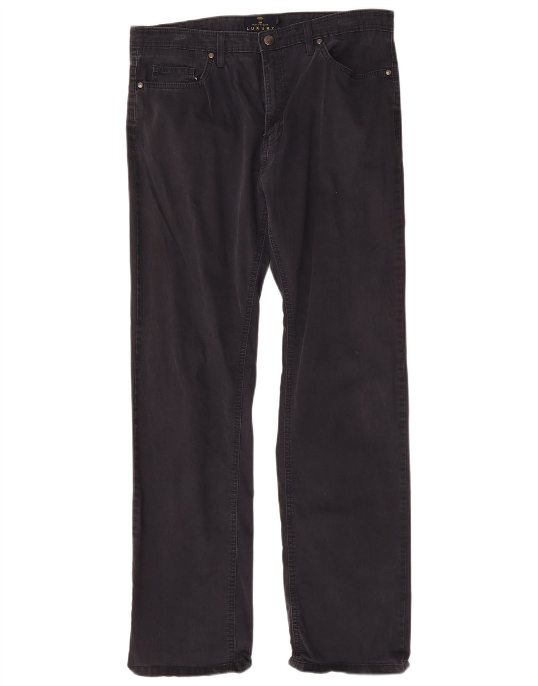 Marks & Spencer Herre Blue Harbor Straight Casual Bukser W36 L33 Navy
