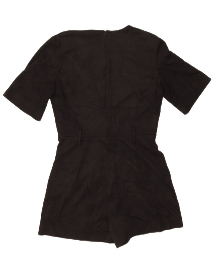 Zara Dame Trafaluc Playsuit UK 12 Medium Sort Polyester