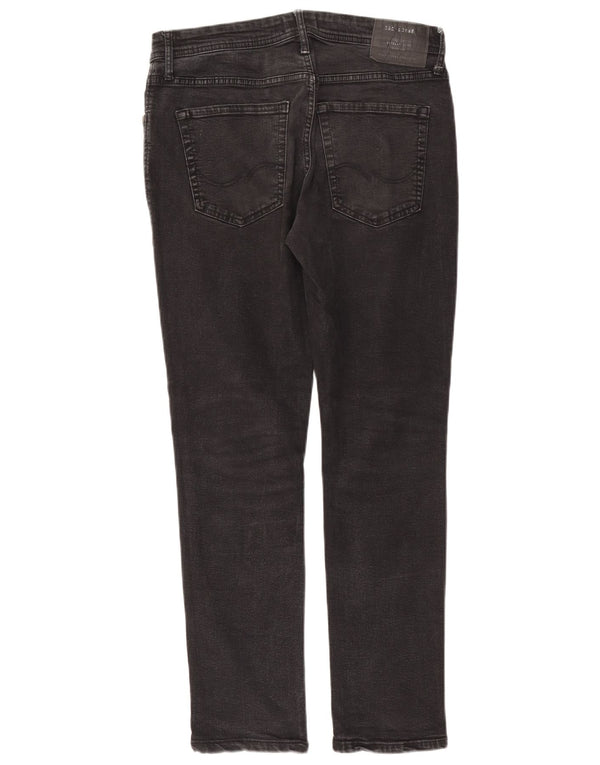 Jack & Jones Herre GLENN Slim Jeans W32 L32 Grå Bomuld