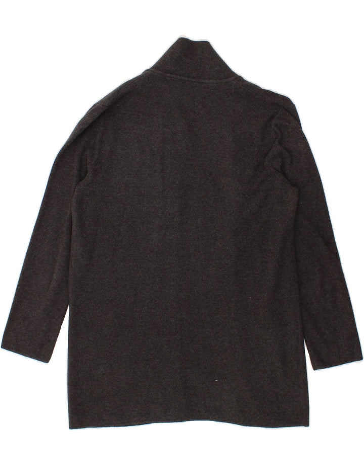 J. CREW Womens Oversized Longline Open Cardigan Sweater UK 10 Small Grey Vintage J. Crew and Second-Hand J. Crew from Messina Hembry 