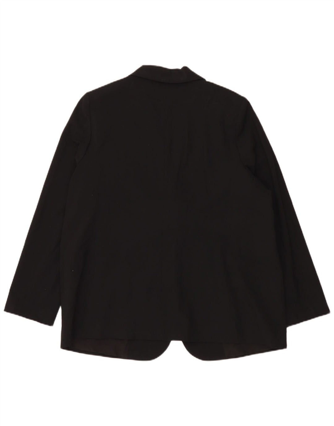 Marks & Spencer Dame 1 knap Oversized Blazer Jacket UK 18 XL Sort