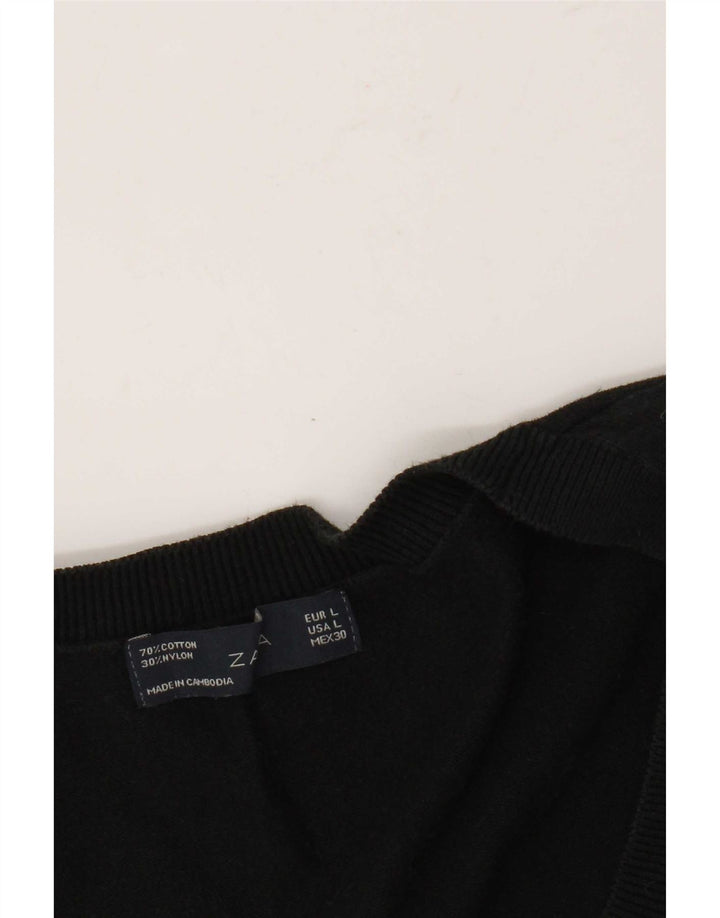 Zara Dame T-Shirt Top UK 14 Large Sort