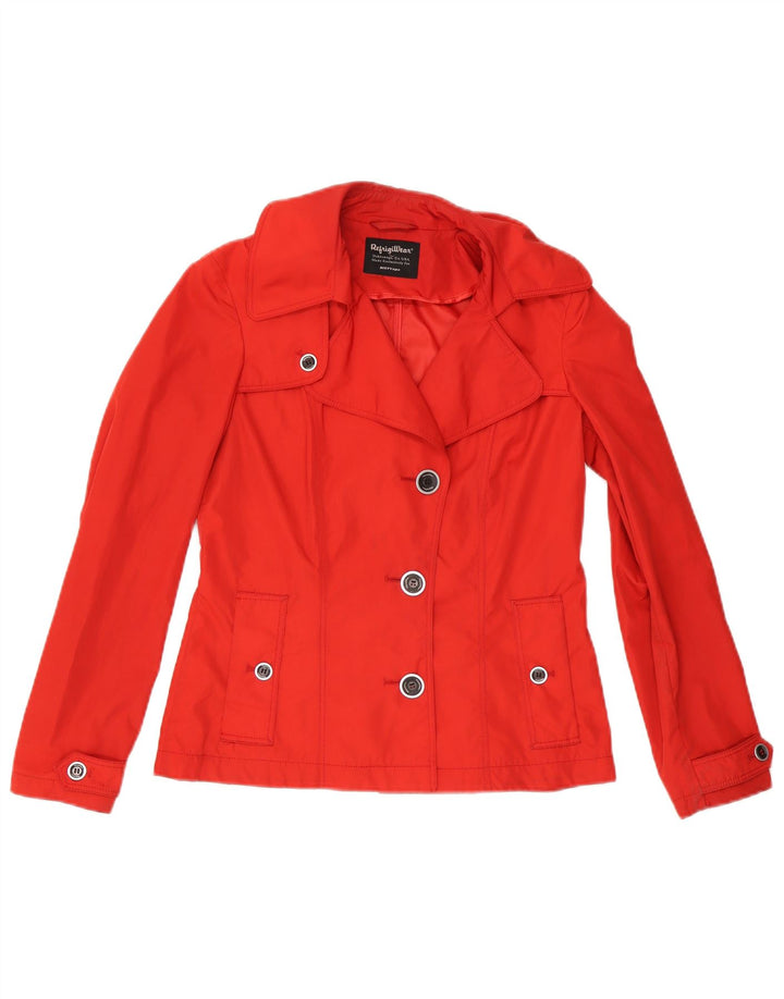 Refrigiwear Womens Crop Bomber Jacket IT 44 Medium Rød Polyester