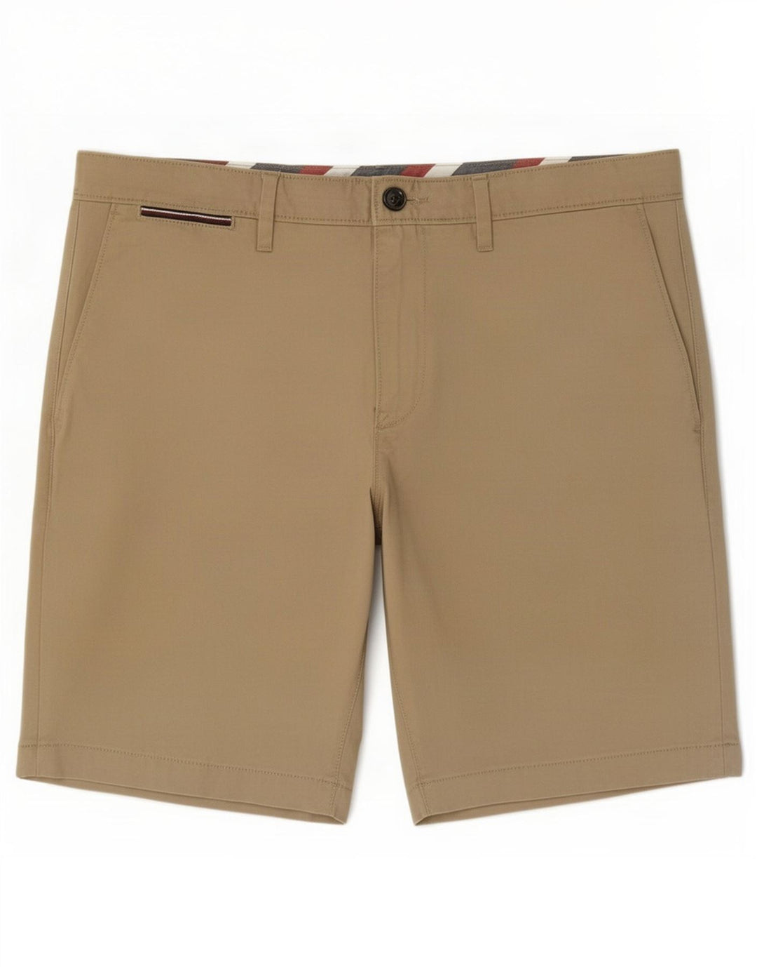Tommy Hilfiger Herre Chino Shorts Medium W32 Beige Bomuld