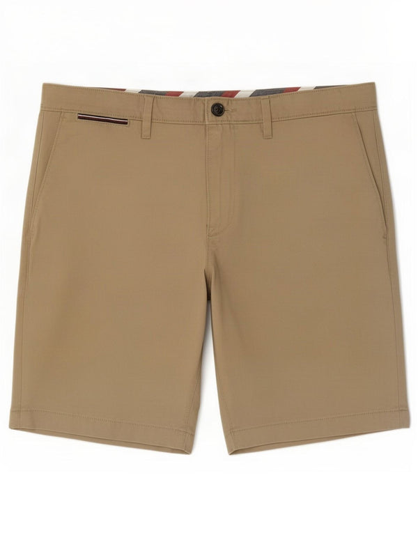 Tommy Hilfiger Herre Chino Shorts Medium W32 Beige Bomuld