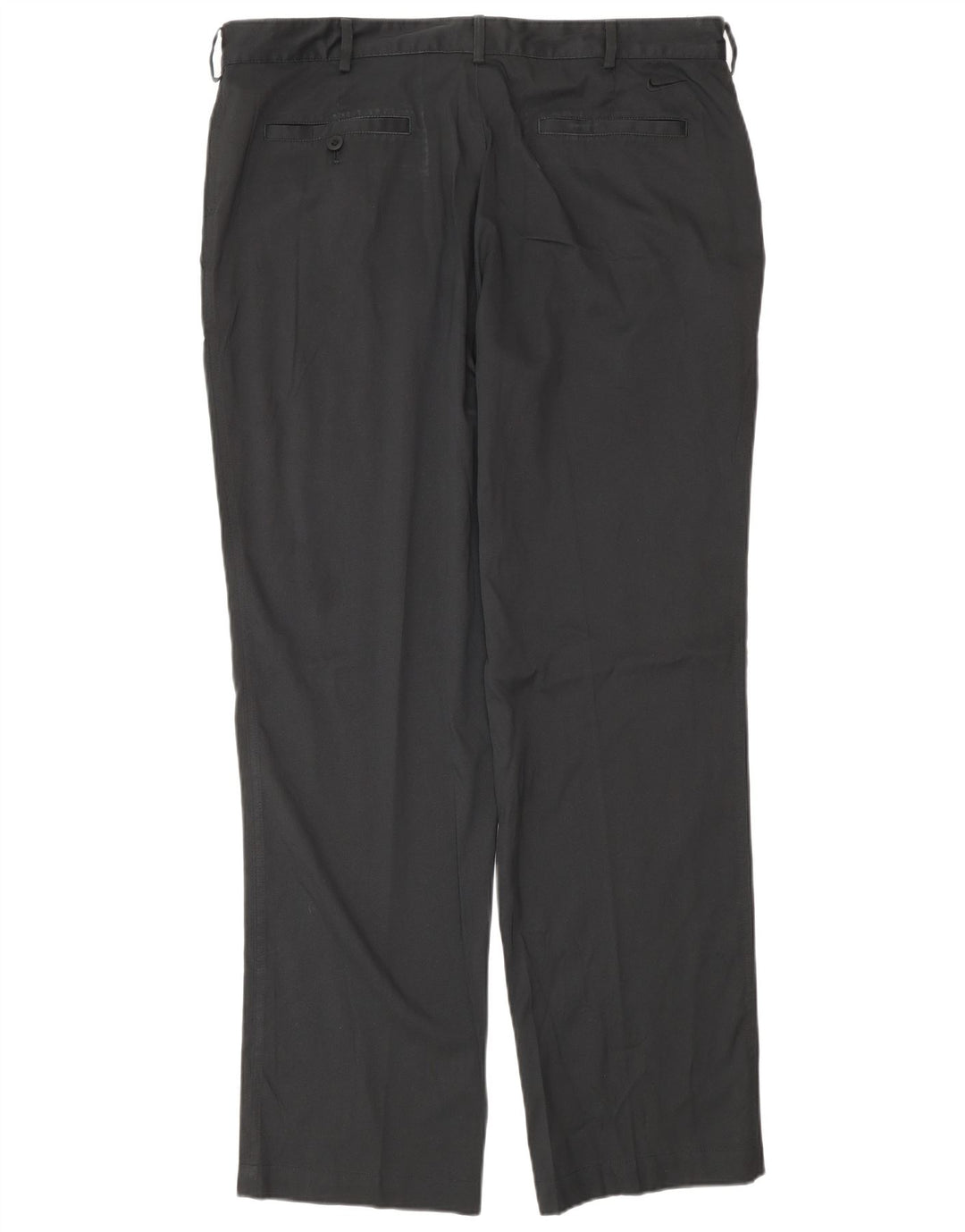 Nike lige chinosbukser til mænd W36 L32 sort polyester