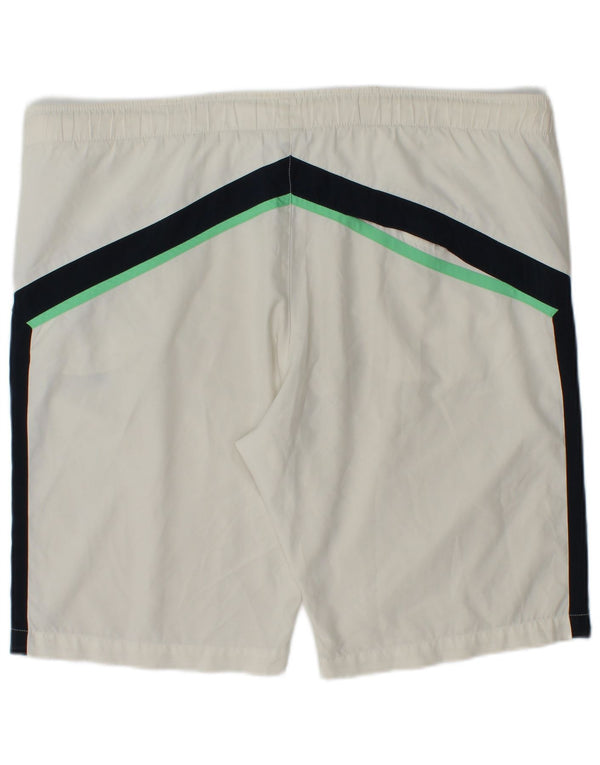 Nike Sportsshorts til mænd Medium White Colourblock Polyester