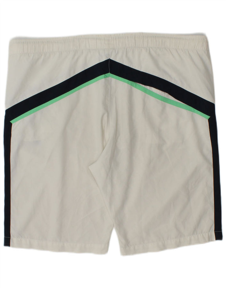 Nike Sportsshorts til mænd Medium White Colourblock Polyester