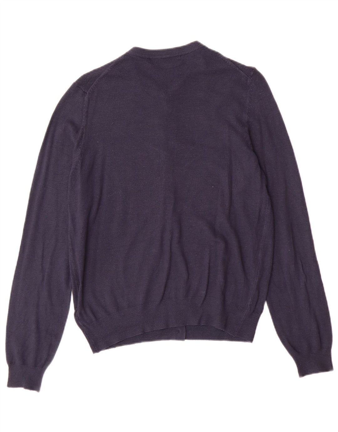 Marks & Spencer Dame Cardigan Sweater UK 14 Medium Navy Blue Classic