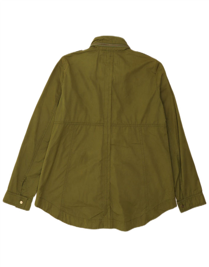 Zara Military Jacket til kvinder UK 10 Small Green