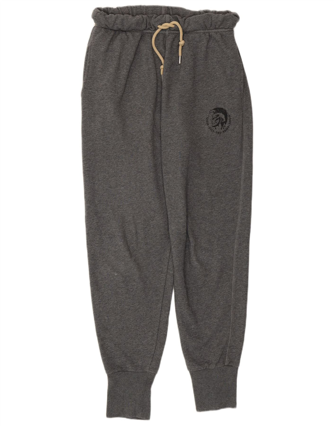 DIESEL Træningsdragt til kvinder Joggers UK 12 Medium Grey Bomuld