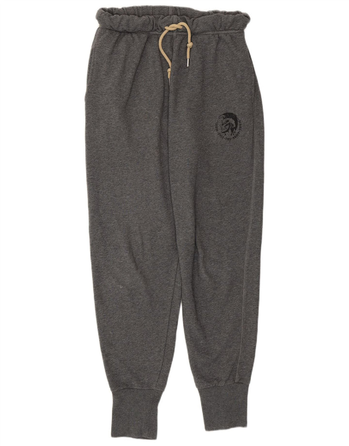 DIESEL Træningsdragt til kvinder Joggers UK 12 Medium Grey Bomuld