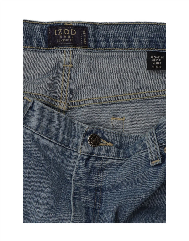 IZOD Mens Classic Fit Straight Jeans W38 L29 Blue Cotton Vintage Izod and Second-Hand Izod from Messina Hembry 