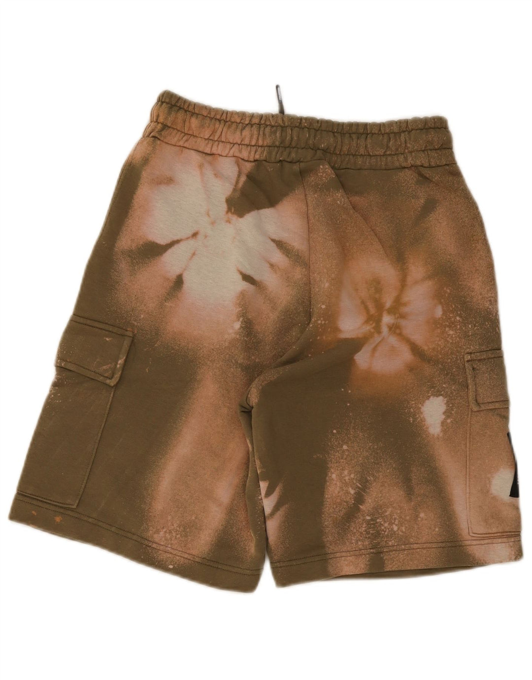 Starter Herre Cargo Sports Shorts Små Khaki Tie Dye Bomuld
