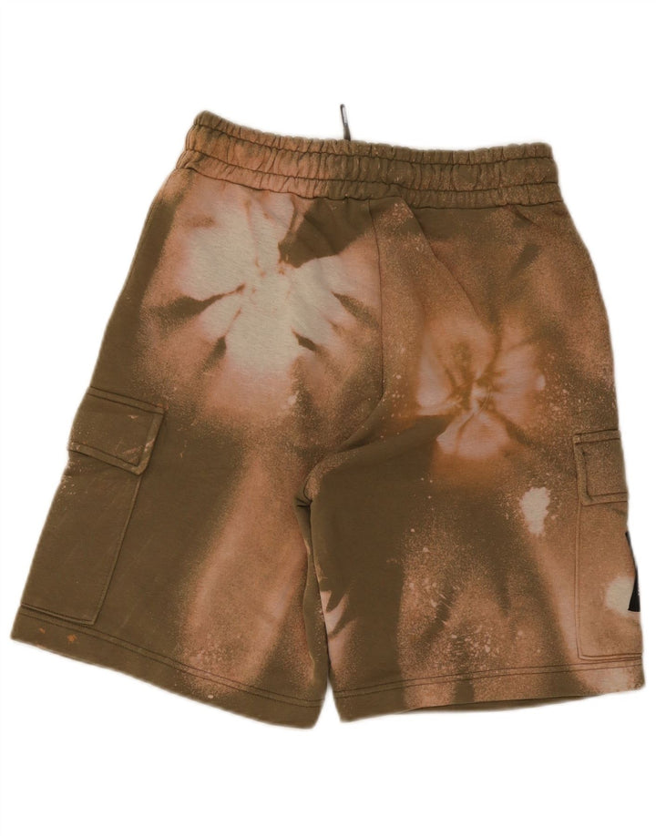 Starter Herre Cargo Sports Shorts Små Khaki Tie Dye Bomuld