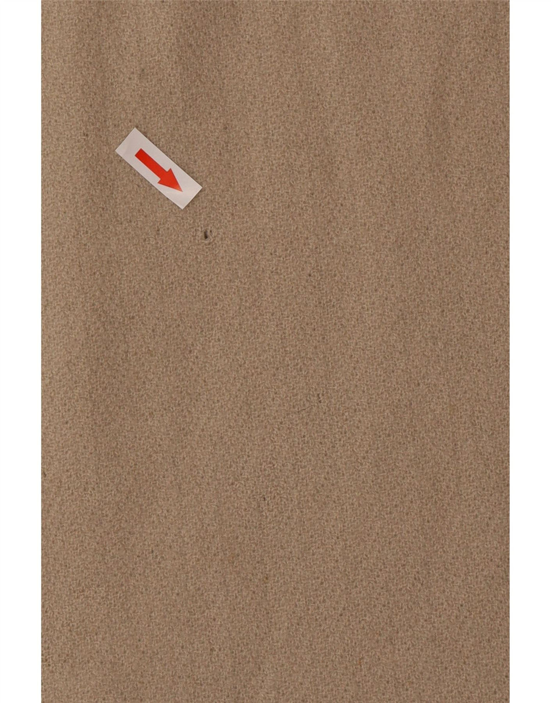 Vintage Dame Langærmet Skift Kjole EU 42 Large Beige