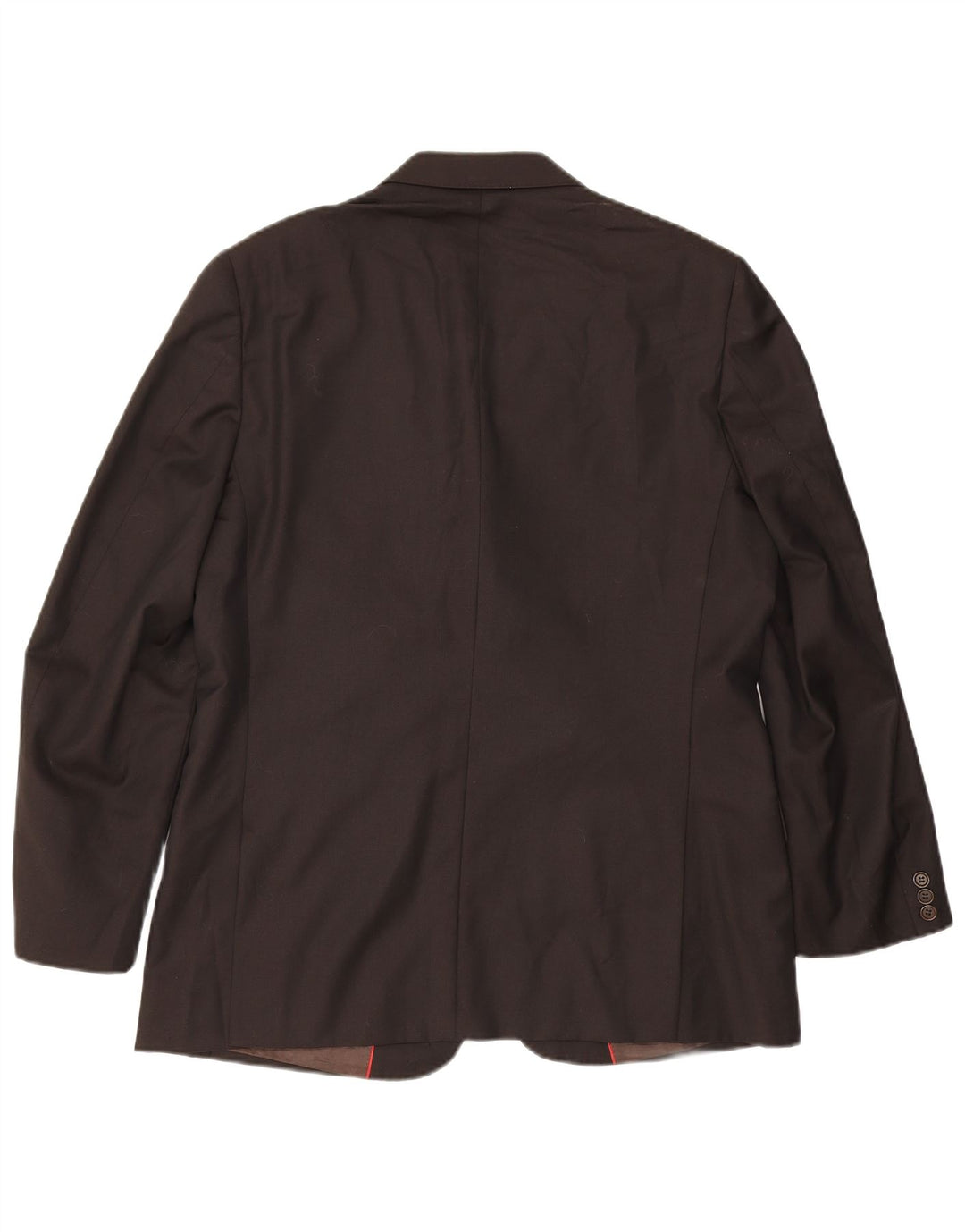 Massimo Dutti Herre 3-knaps blazerjakke UK 42 XL Brun Uld