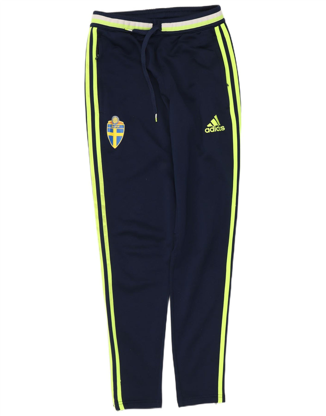 ADIDAS Herre Climacool træningsdragt bukser XS marineblå polyester