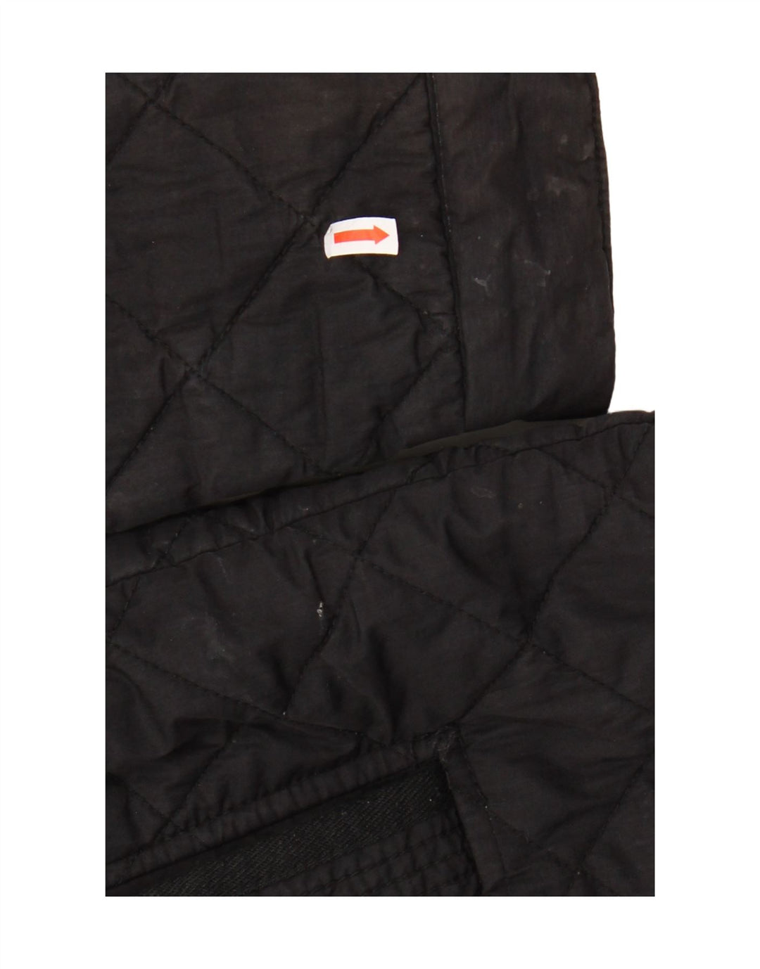 FAT FACE Herre quiltet jakke UK 40 Large Black