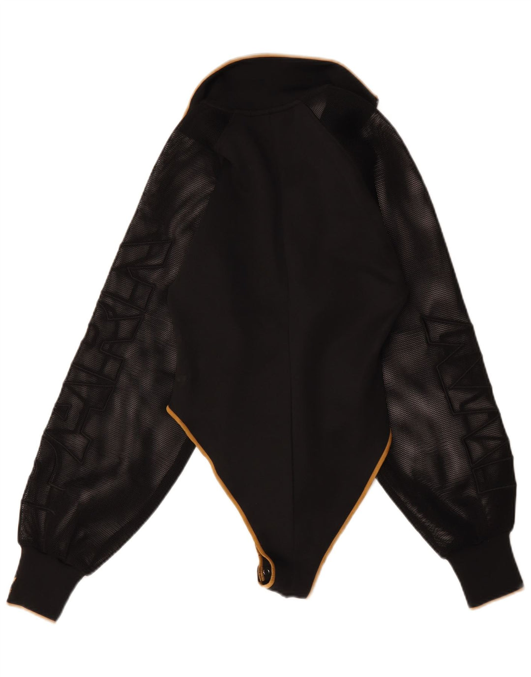 Adidas Dame Ivy Park Langærmet Bodysuit UK 10 Small Black Polyester
