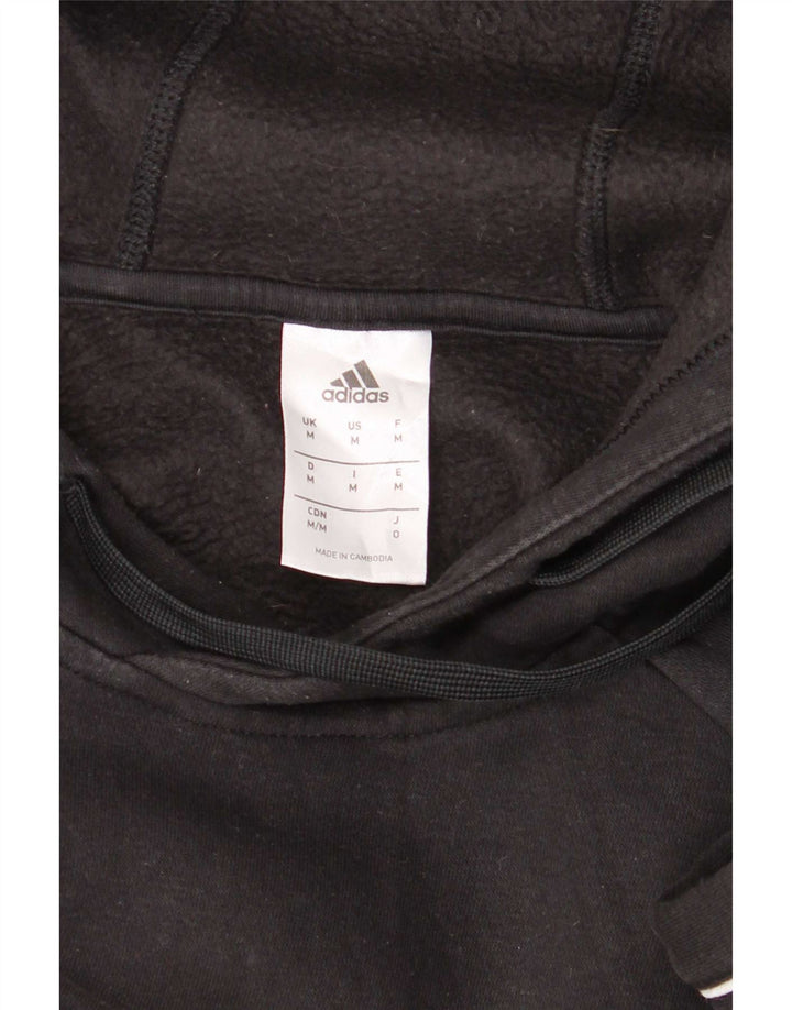 Adidas Herre hættetrøje Jumper Medium Sort Bomuld