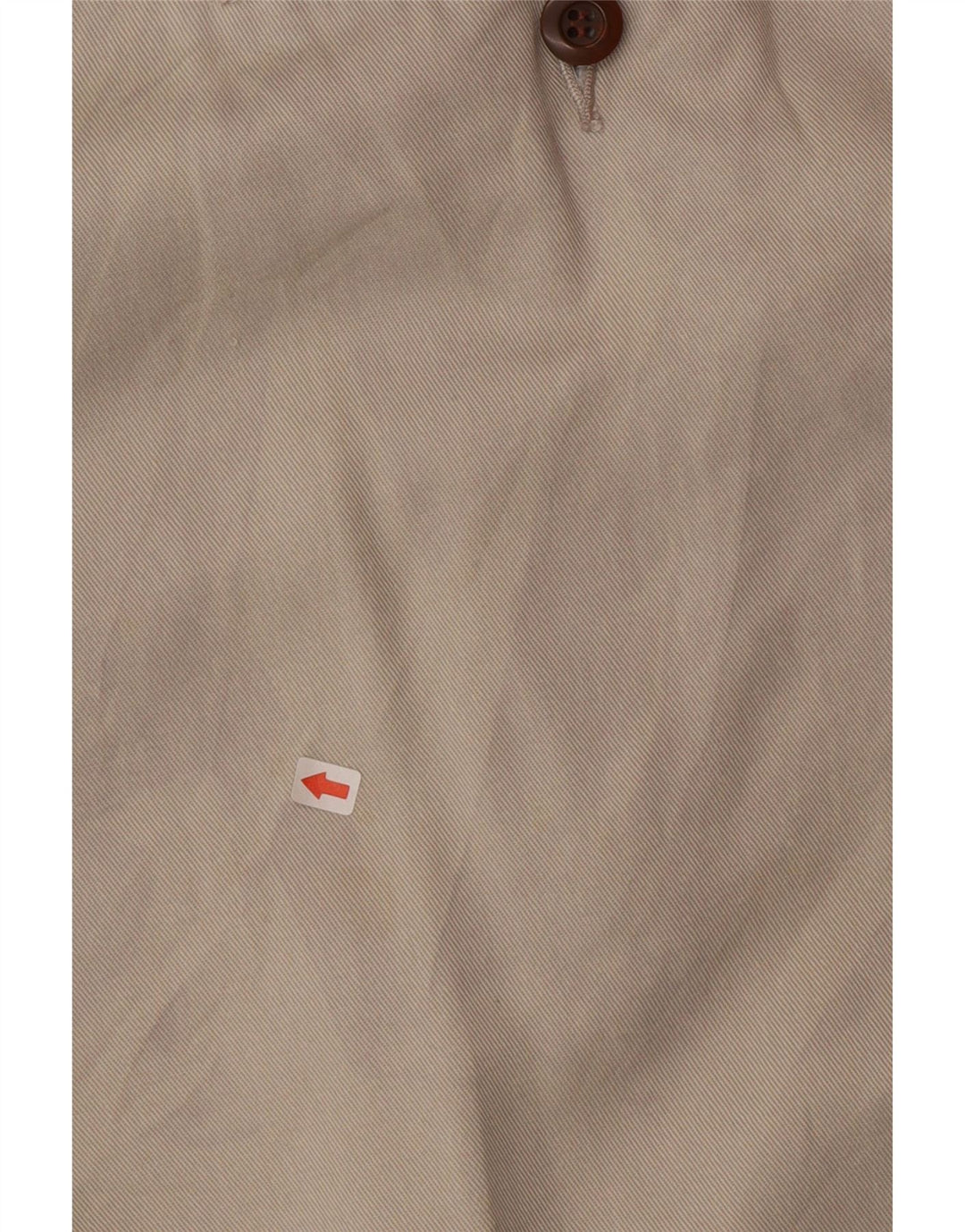 Dockers Herre Pegged Chino Shorts W36 Large Beige Bomuld