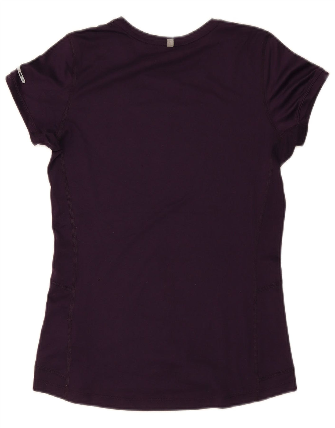 Nike Dame Dri Fit T-Shirt Top UK 8 Lille Lilla Polyester