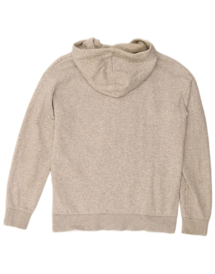 JACK & JONES Hættetrøje med lynlås til mænd Medium Grå Flecked Bomuld