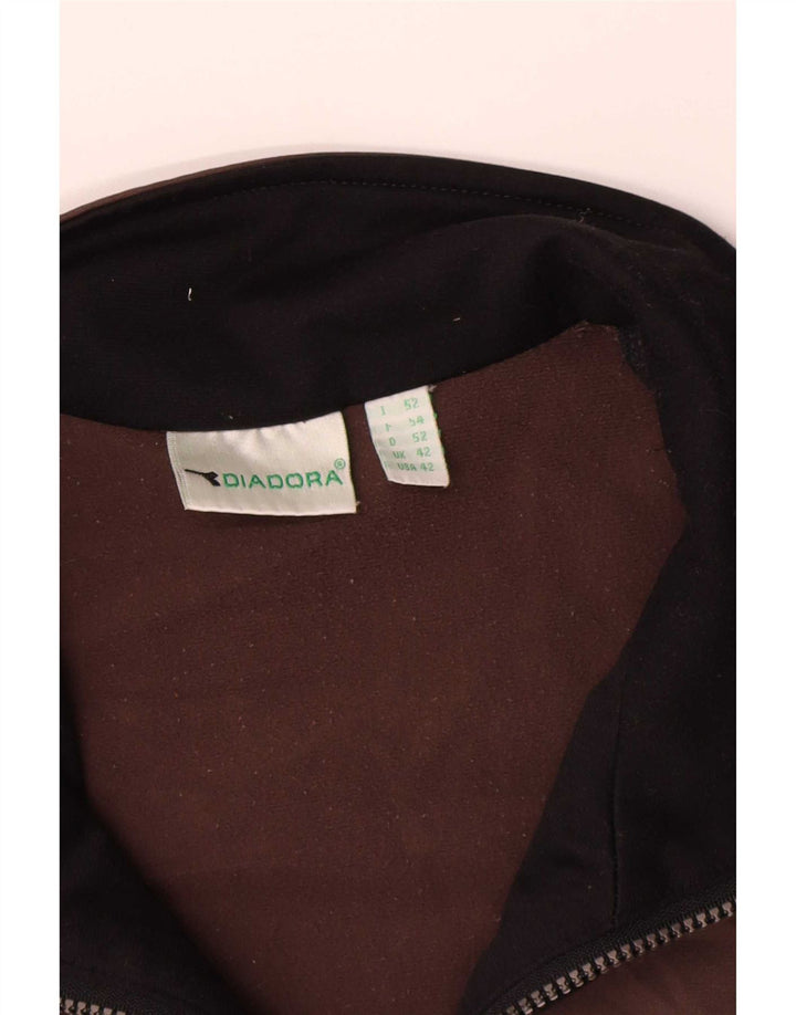 Diadora Træningsdragt til mænd Topjakke IT 52 Stor Brun Colourblock Polyester