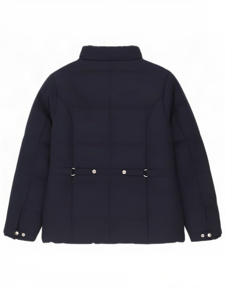 Lonsdale Pige Polstret Jakke 11-12 År Navy Blue Polyester
