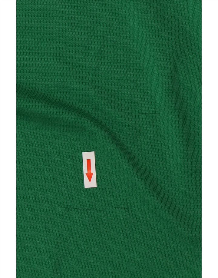Nike drenge grafisk t-shirt top 12-13 år stor grøn stribet polyester