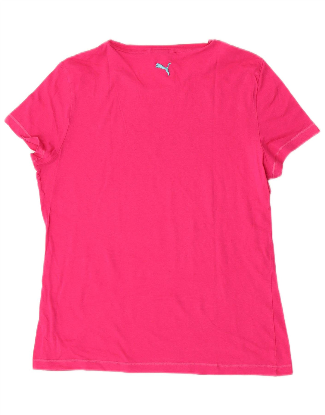 Puma Grafisk T-Shirt Top UK 14 Medium Pink