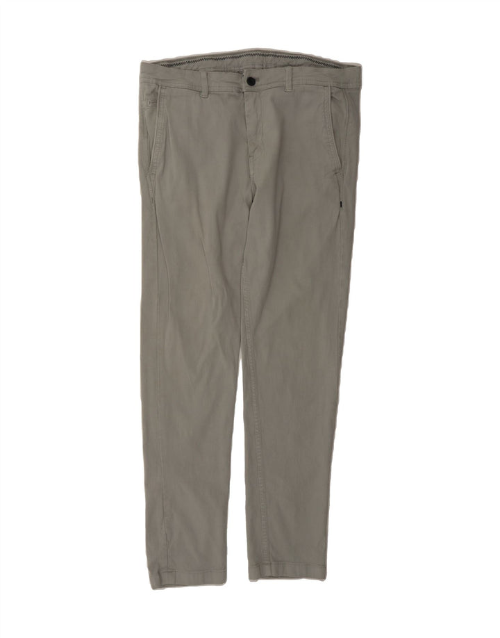 ZARA Womens Slim Chino Trousers EU 42 Large W32 L31 Grey Vintage Zara and Second-Hand Zara from Messina Hembry 