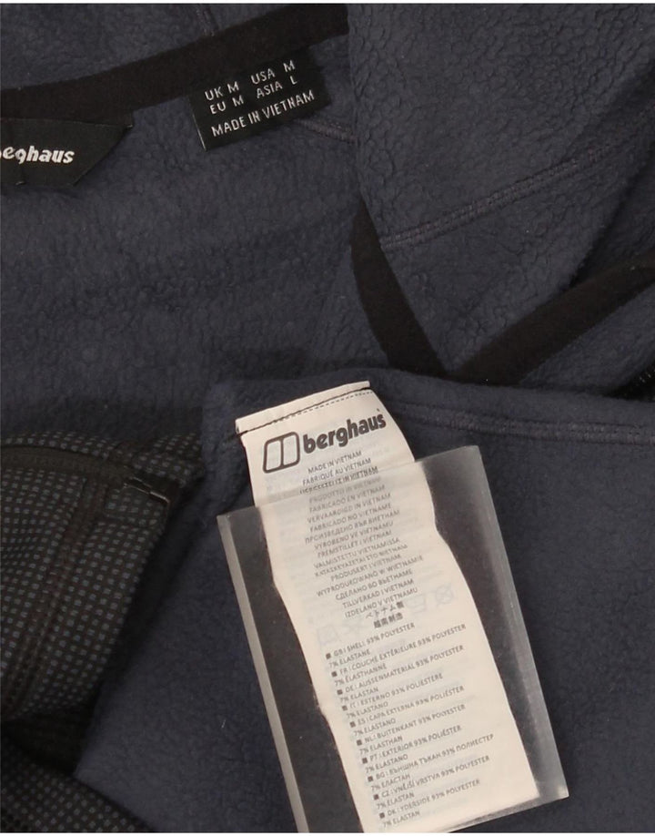 Berghaus Træningsdragt med hætte til mænd, topjakke mellem sort polyester