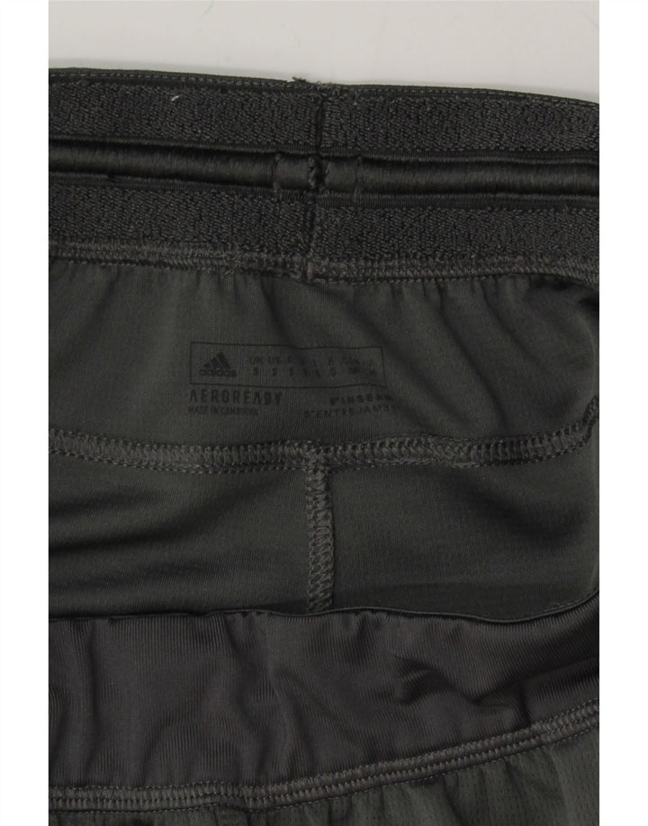 ADIDAS Mens Aeroready Sport Shorts Small  Grey Polyester Vintage Adidas and Second-Hand Adidas from Messina Hembry 