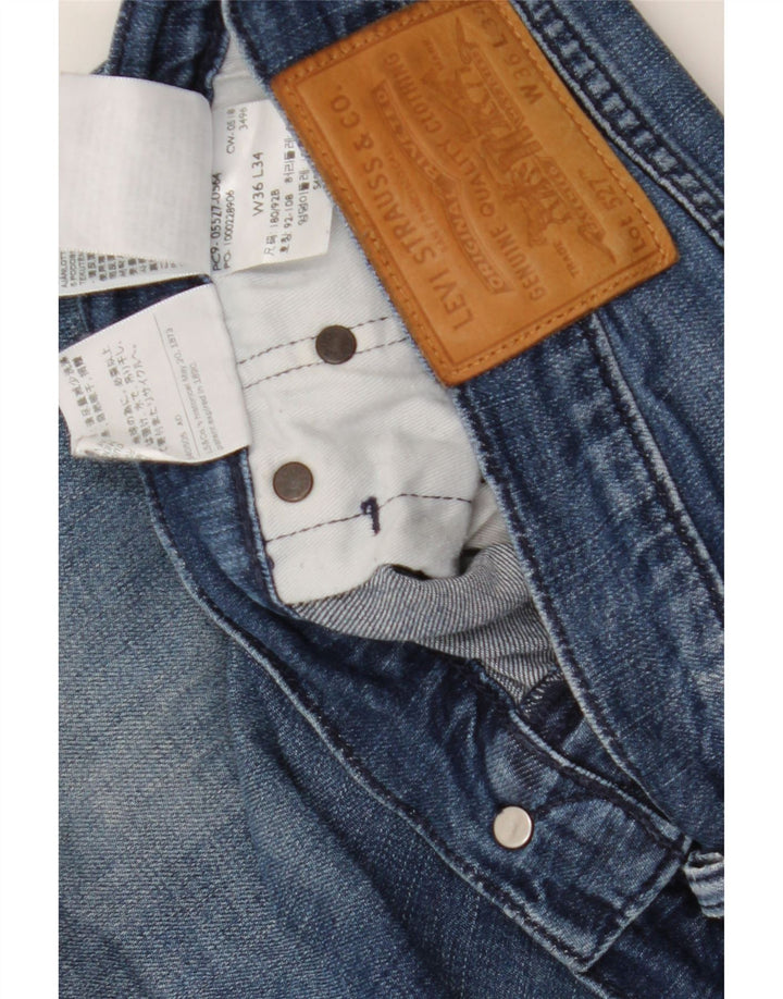 Levi's Herre 527 denimshorts W36 Large Blue